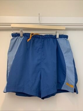 Pearl Izumi Blue Athletic Shorts with Light-Blue Panels